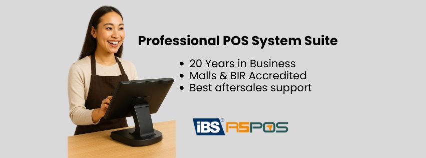 POS system setup in Davao retail store